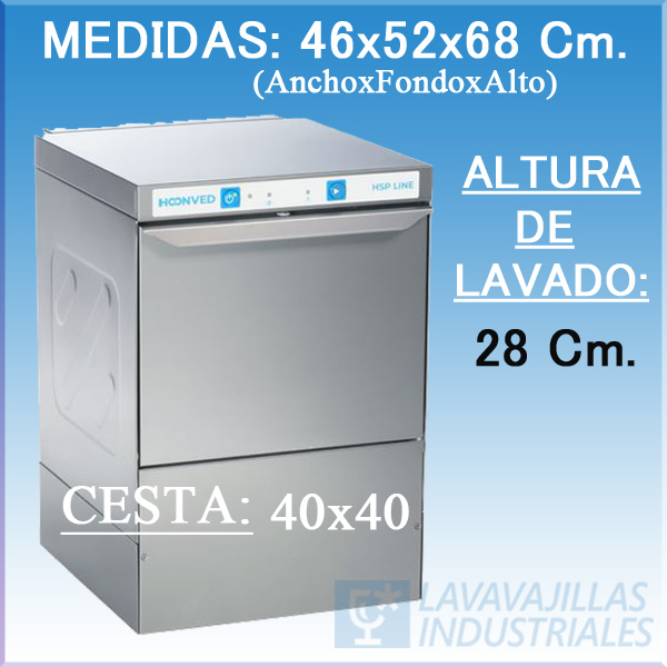 Lavavasos Stalgast Cesta 40x40 - Lavavajillas-industriales para