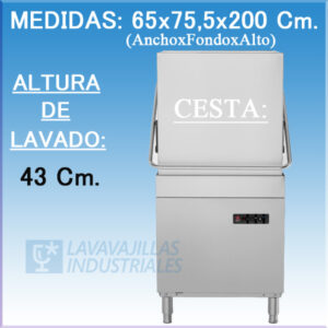 Lavavavajillas-cúpula-Sammic-AX-100